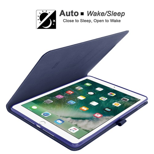 Smart Folio Premium PU Lederhülle + Stylus für Apple iPad Air Pro 3 Pro 10,5 Zoll - Bild 14 von 43