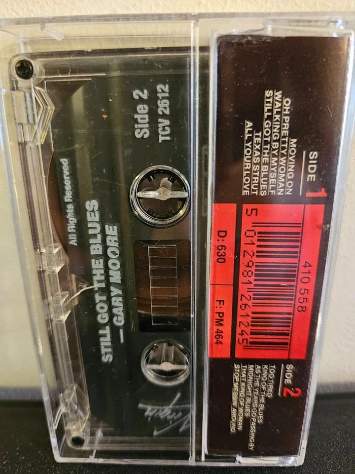 GARY MOORE Still Got The Blues 1990 CASSETTE TAPE BLUES ROCK EX-THIN LIZZY - Image 3 of 4