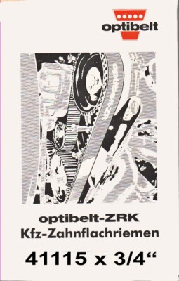 Optibelt ZRK 41115 X 075 41115 X 3/4 Zahnriemen