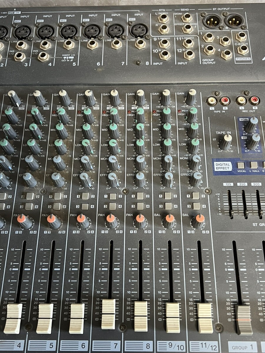 YAMAHA MX12 / 4 MX12/4 Mixing Console Vintage DJ Profi