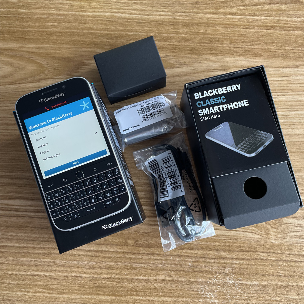 新品 BlackBerry ブラックベリー Q20 Classic クラシック（新品