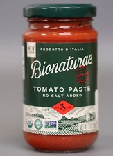 Bionaturae Organic Tomato Paste - No Salt Tomato Paste, 7 Oz [ Pack of 1 ]