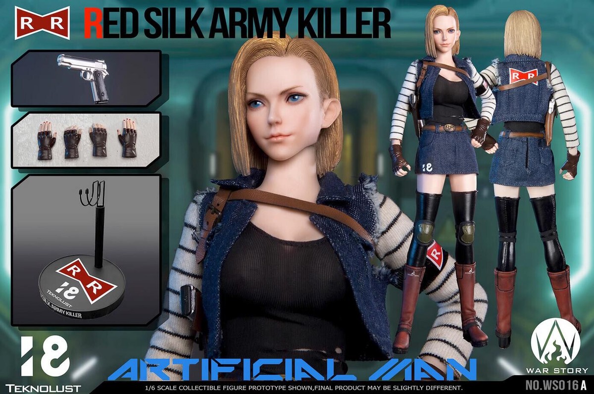 WAR STORY Dragon Ball Android 18 1/6 Female Action Figure WS016A