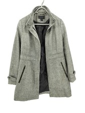 Metaphor Women's Gray Coat, Jacket Size M.
