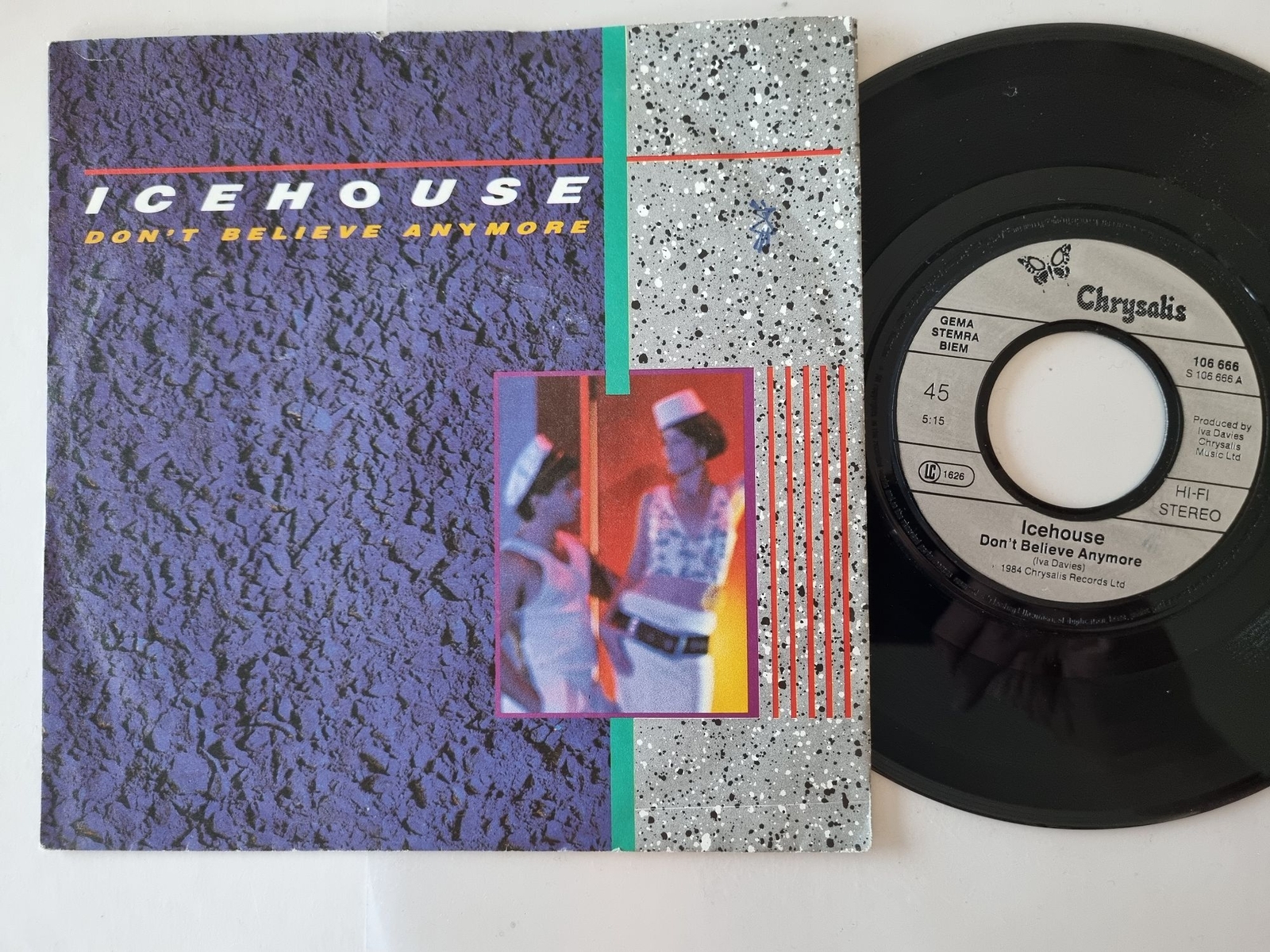 Icehouse - Don't believe anymore 7'' Vinyl Germany