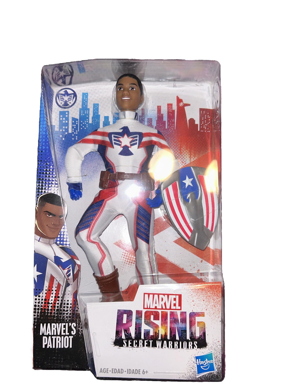 Marvel Rising Secret Warriors Marvel's Patriot 12 Inch Doll Fast ...
