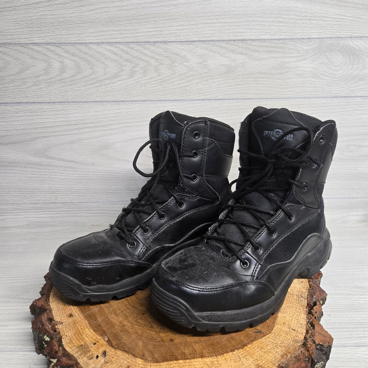 Interceptor Men's Force Tactical Steel Toe Work Boots