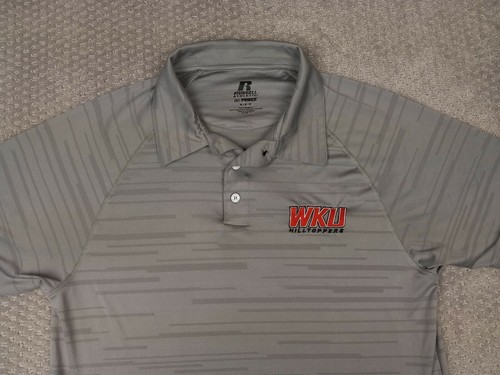 Russell Polo Golf Shirt Med Men's WKU 
