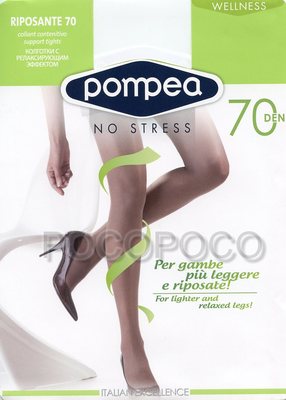 Pompea 70 Denari Collant Da Donna Riposante Denari 70 DEN