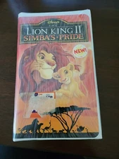 Brand new. lion king 2 simbas pride vhs. 
