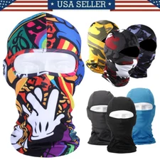 Tactical Balaclava UV Protection Soft Face Mask Ski Sun Hood Masks for Men Women