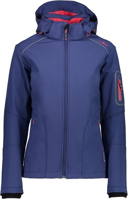 CMP Ladies Softshell Jacket Outdoor Jacket, Black (Inchiostro) 34