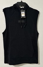 Under Armour Heavyweight Terry Sleeveless Hoodie Mens Size SMALL