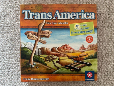 TRANS AMERICA - Eine Spur schneller - Winning Moves - gebraucht, gut erhalten