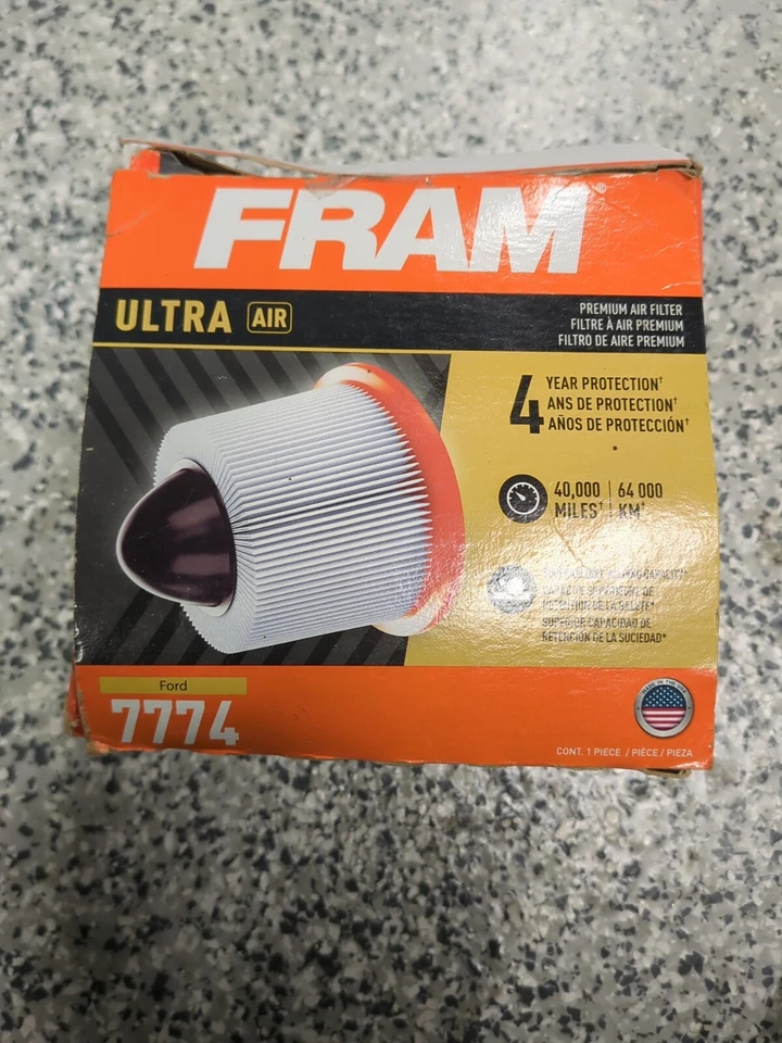 Filtro de ar Fram 7774 Ultra Air 4 anos de proteção 40k milhas Ford - Imagem 3 de 4