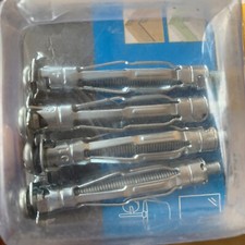 Diall Hollow Wall Anchor M5*52mm 4 pack new in its box
