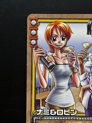 Nami Nico Robin ONE PIECE Card Game PA-T06 Bandai Japanese From TV