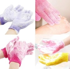 20 Pack Exfoliating Spa Bath Glove Shower Soap Clean Hygiene Body Scrub Massage
