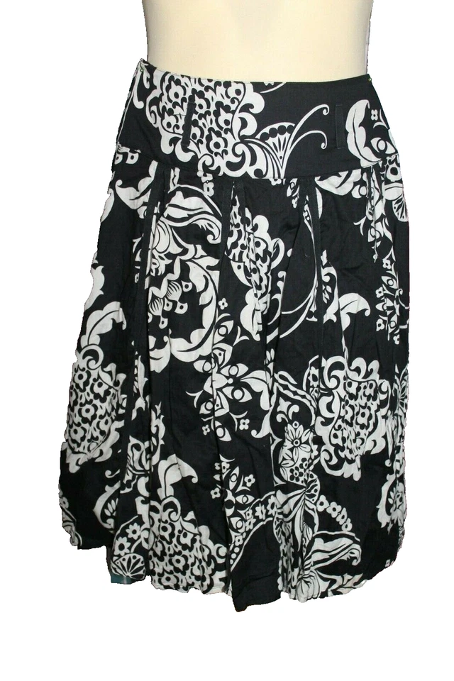 JUPE IMPRIMEE FEMME °°° ZARA BASIC °°° TAILLE S .PROCHE NEUF - Photo 1/4