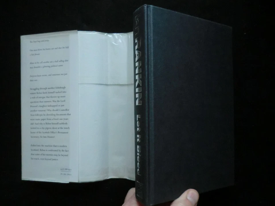 Let it Bleed by Ian Rankin (1995) Inspector Rebus Crime Detective Novel #7 - HB - Image 3 of 4
