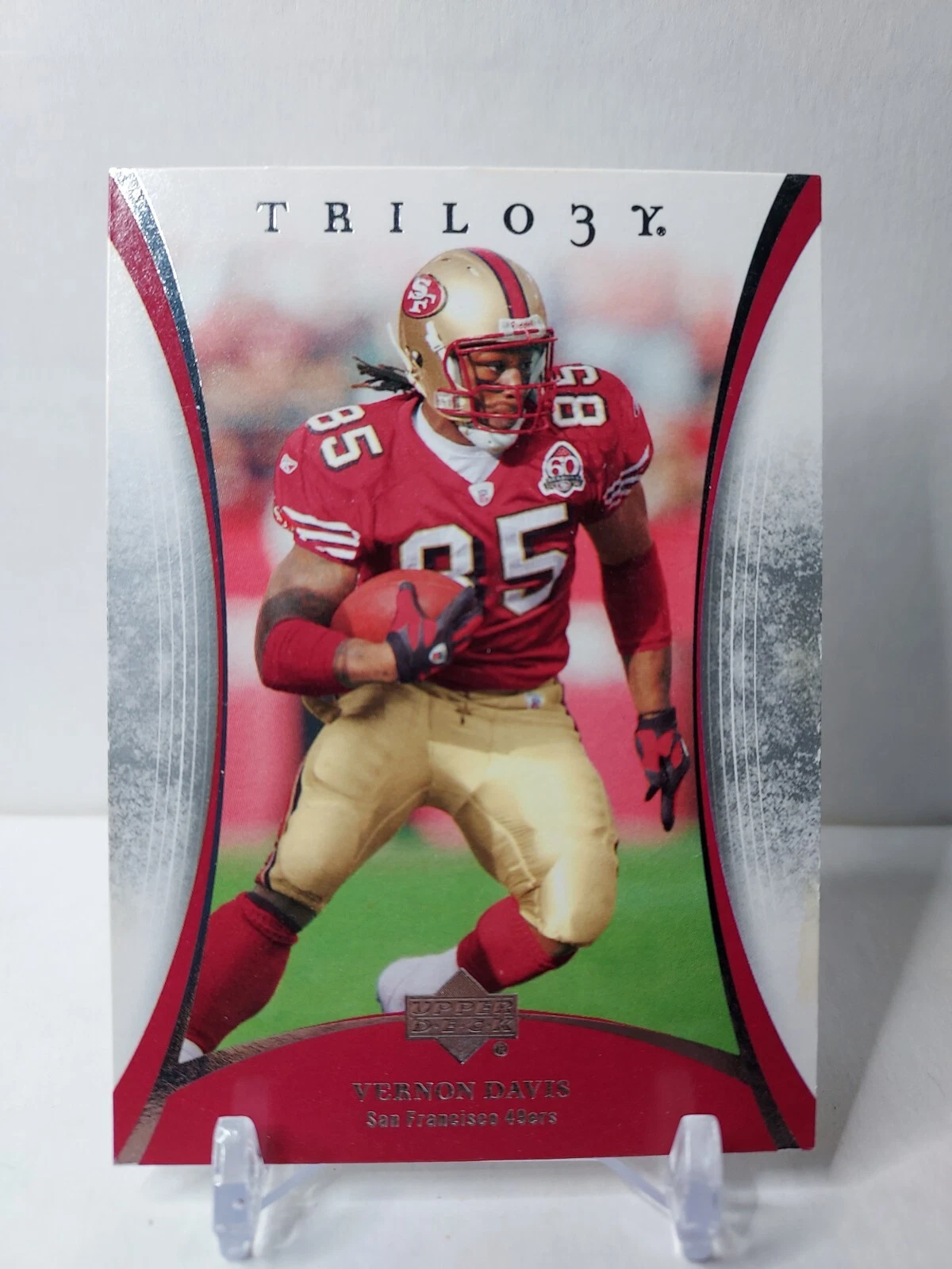 Vernon Davis trading card