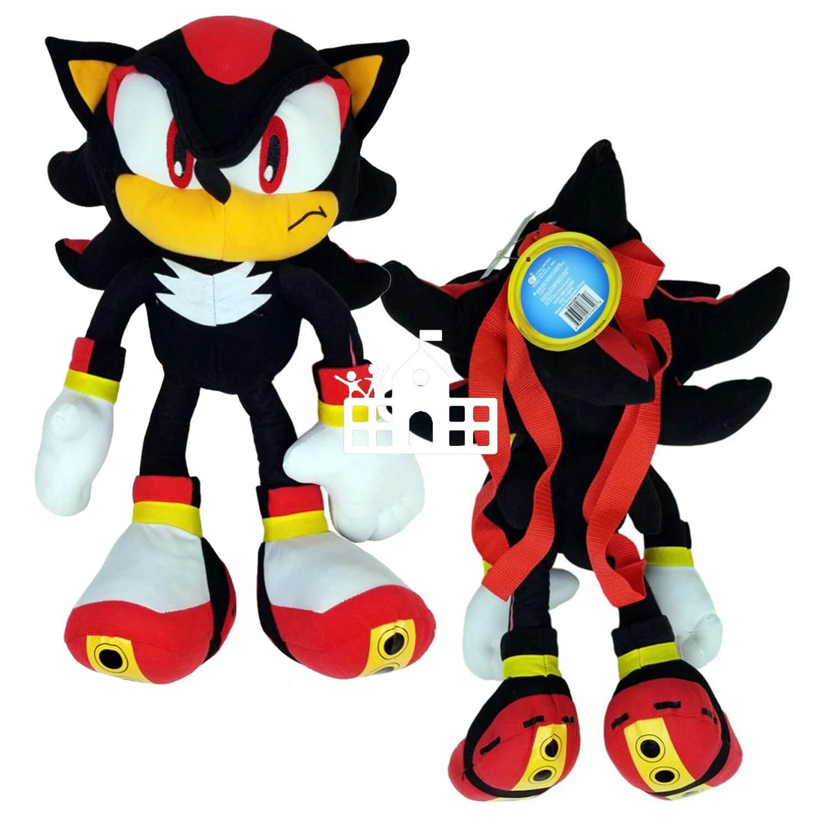  Sonic The Hedgehog Doll Plush Backpack - Shadow