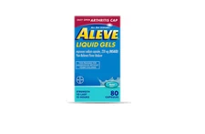Aleve Pain Relief, Naproxen Sodium, Easy Open Arthritis Cap, 80 Ea