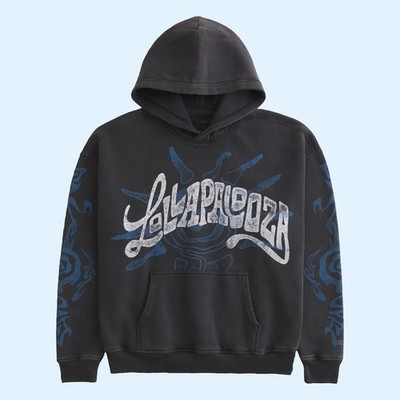 Lollapalooza Merch 2026 Hollister X Lolla 3D Hoodie Gift Ideas