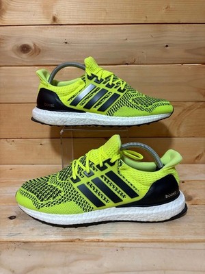 Original 2016 Adidas Ultra Boost 1.0  Solar Yellow - s77414 - Mens size 8.5