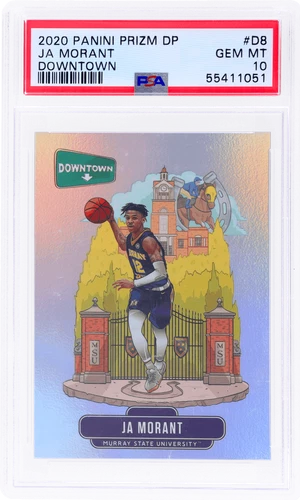 2020 Panini Prizm Draft Picks Ja Morant Downtown #8 PSA 10