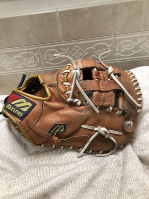 Mizuno MT-3045 Fully Broken In 12.75  Baseball First Base Mitt Right Throw SMOKE