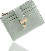 Damen GeldböRse Klein Mit Rfid-Schutz Portemonnaie Schwarz Leder Geschenk