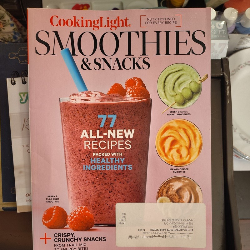 Smoothies & Snacks Magazine. CookingLight  2024. T-161