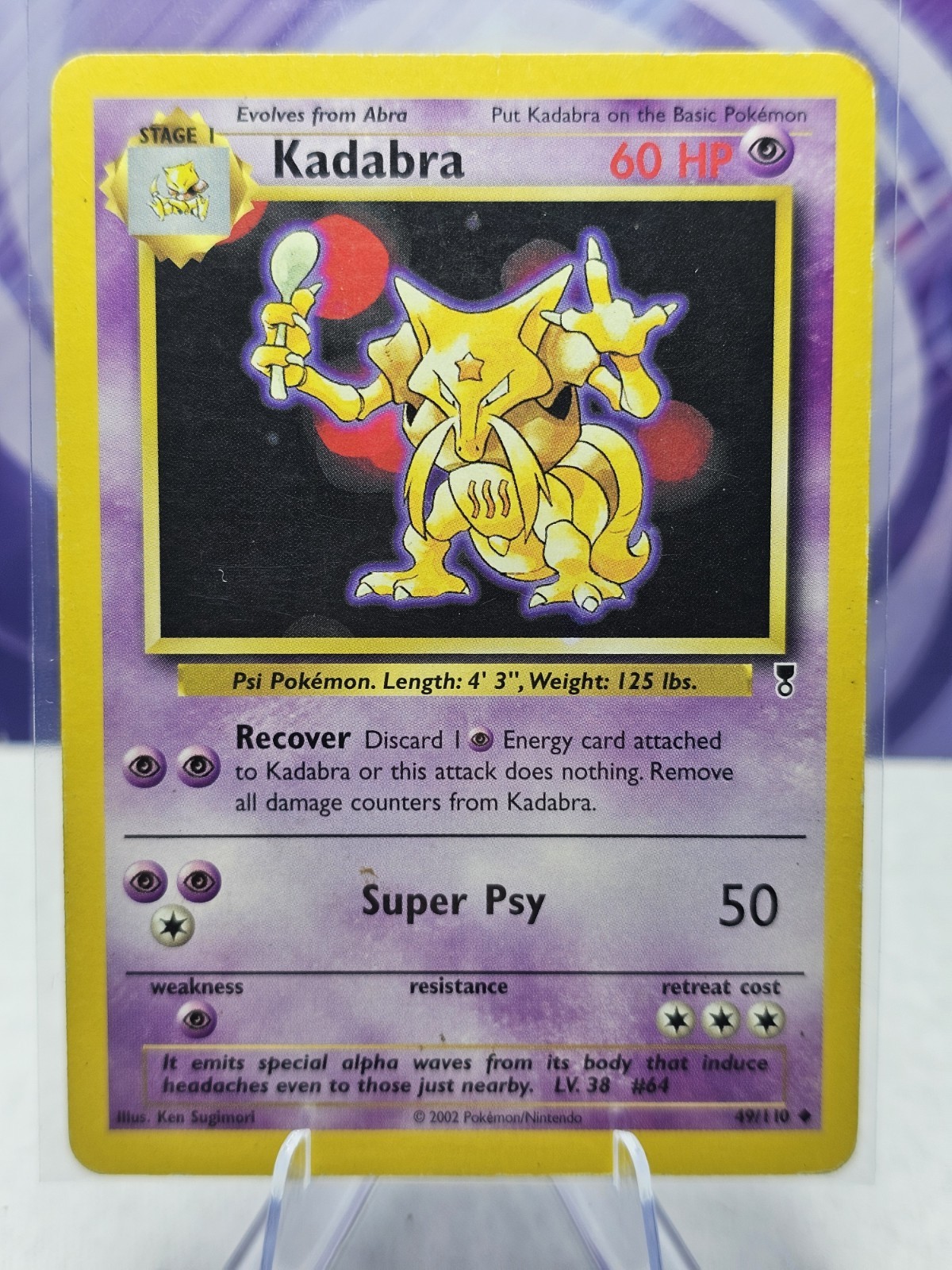 Pokémon TCG Kadabra 49/110 Legendary Collection Uncommon Regular Unlimited MP
