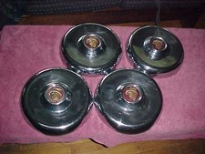 Mercury 1951 Dog Dish Bowl Hubcap 11 Set Chrome Driver Quality Slum Sled Caps Mercury 1951 Dog Dish Bowl Hubcap 11 Set Chrome Driver Quality Slum Sled Caps