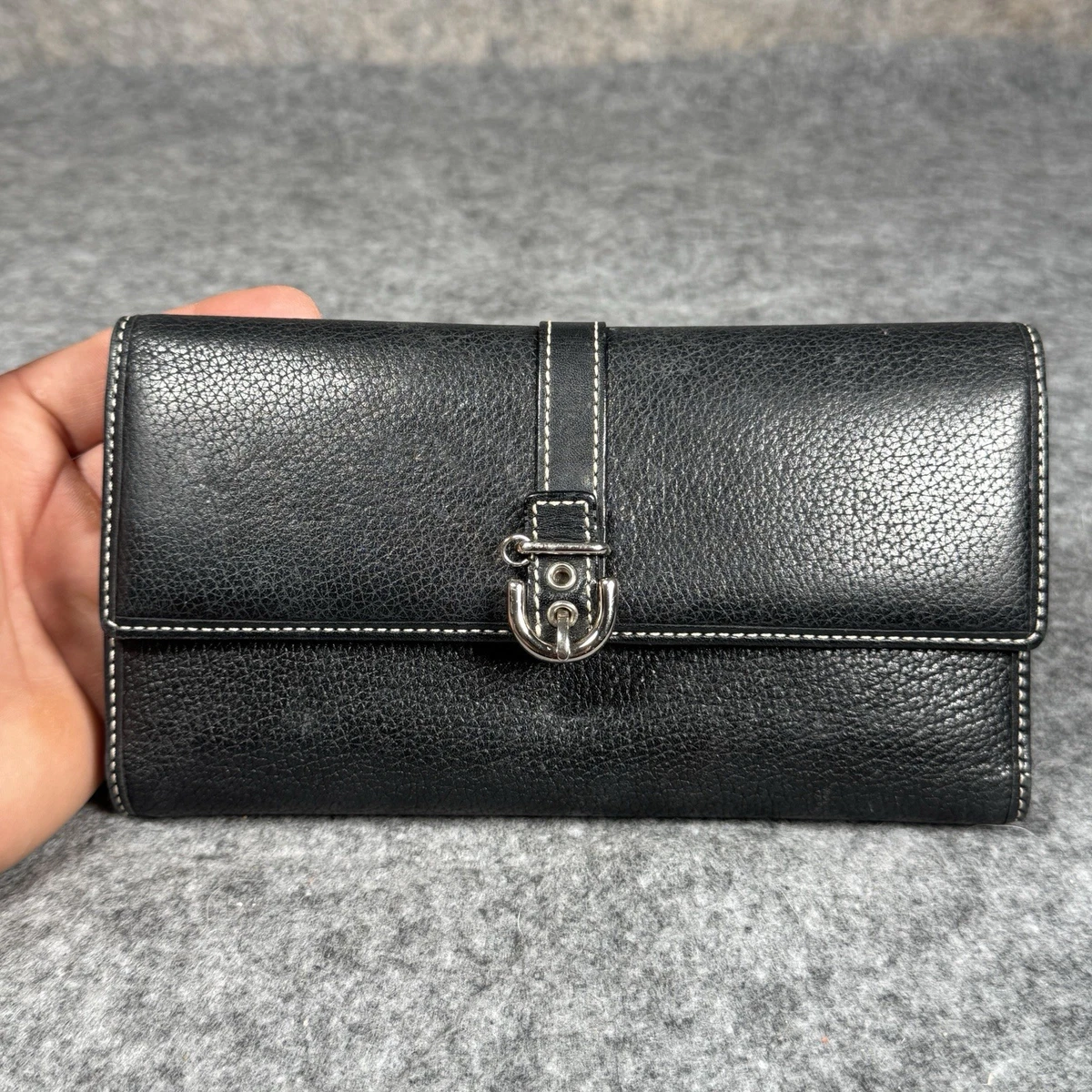 Coach Leather Black Vintage Wallets & Coin Purses for sale | eBay