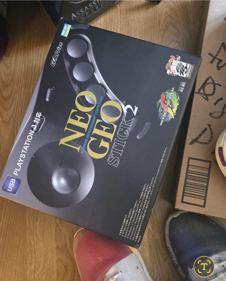 BRAND NEW NEOGEO ARCADE STICK FOR THE SONY PS3 - Image 2 of 3