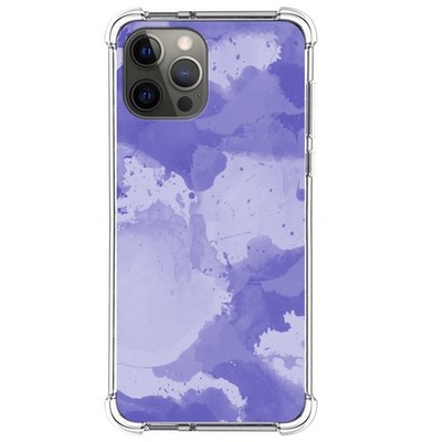 Silikonhülle Antischock Für Iphone 12 Pro Max (6.7) Design Aquarell 01 Zeichnung