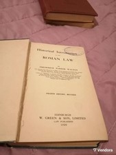 Historical Introduction to the Roman Law - Frederick Parker Walton