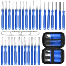 30+4P Terminal Pin Removal Tool Kit Electrical Connector Depinning Extractor