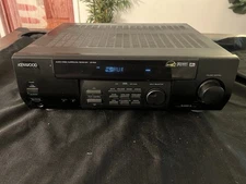 Kenwood VR-505 KAM-1 A/V Surround Receiver Dolby Digital DTS Tested Working