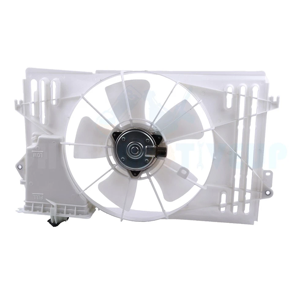 Radiator Cooling Fan Assembly for 2003-2008 Toyota Corolla Matrix Pontiac Vibe - Image 2 of 4