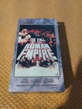 The Fall Of The Roman Empire VHS 1964 Sophia Loren - New  Sealed