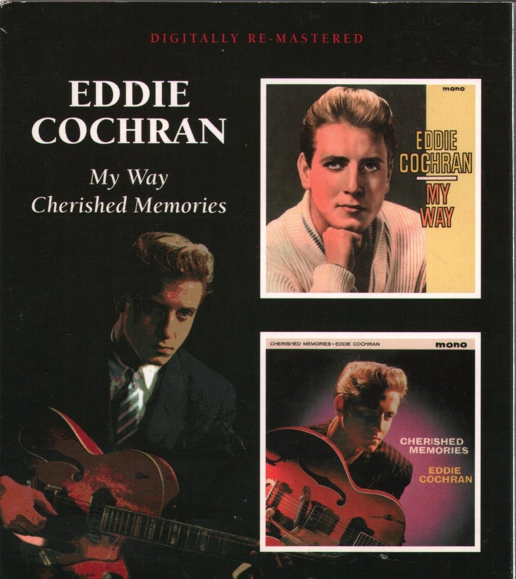 Eddie Cochran My Way / Cherished Memories CD UK Bgo 2009 2LPs on 1CD with
