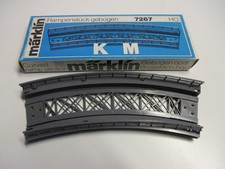 Märklin H0 7267 Rampenstück gebogen mit OVP