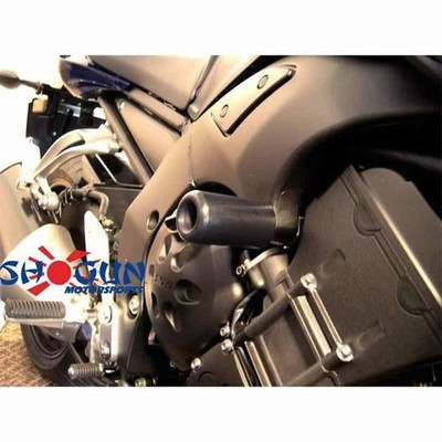 Shogun No-Cut Frame Sliders Black Yamaha FZS1000 FZ1 2006-2015