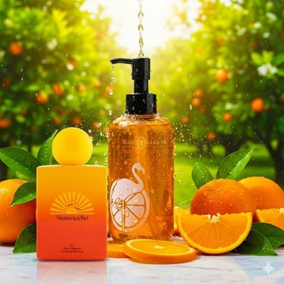 *BestDuo* Sunsetecho 100 ml & Orange Flamingo Duschgel von Marc Gebauer OVP