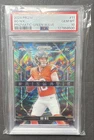 2024 Panini Prizm - Prizmatic Bo Nix #11 Green Wave Prizm (RC)