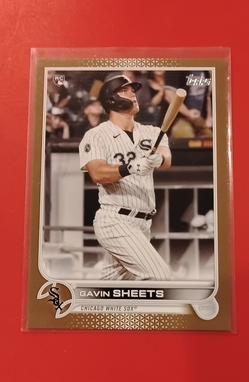 2022 Topps Series 1 - Gavin Sheets #12 Gold /2022 (RC)