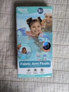 Aqua Swim School Level3 Refine Swim Skills Fabric Arm Floats 6-8 Years 50-80 Lbs